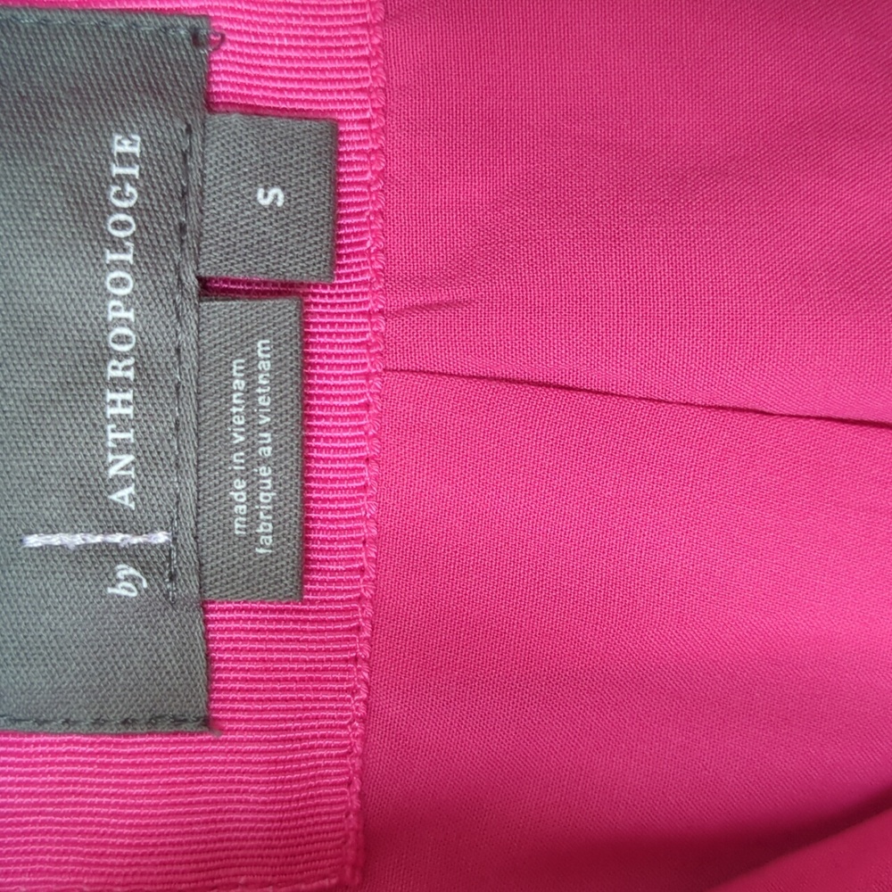 Anthropologie The Somerset Mini Dress: Floral Appliqué Edition in Pink - Picture 10 of 11